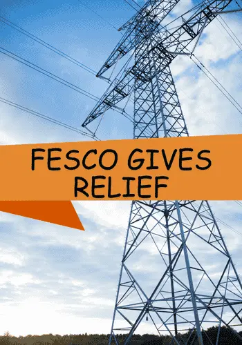 FESCO gives big relief to its consumers