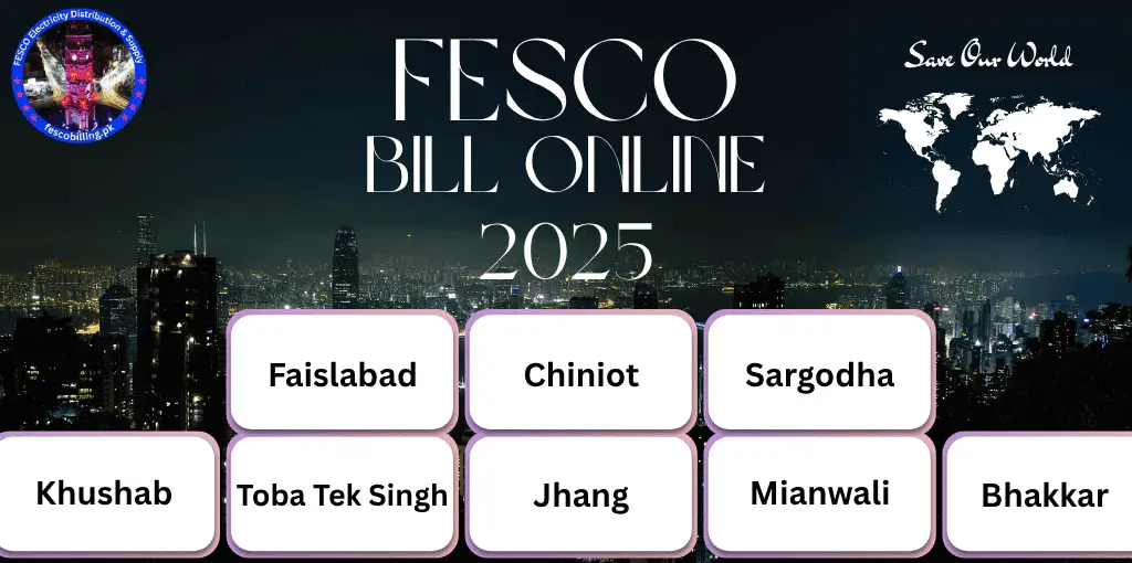Fesco Bill Online 2025