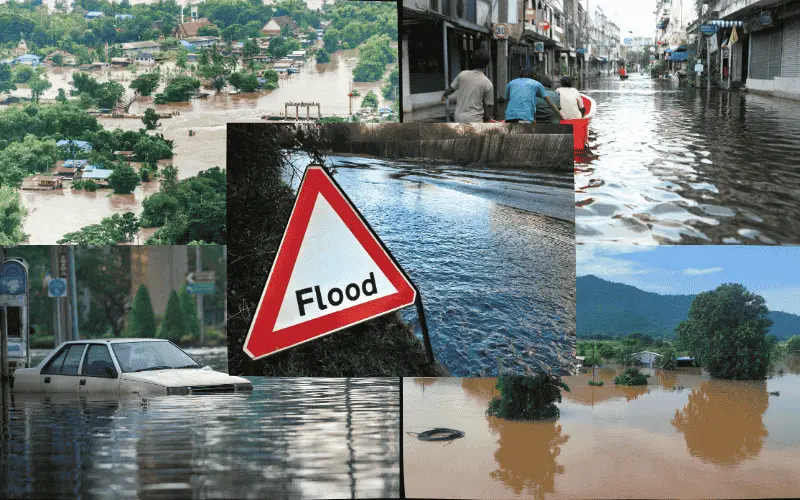 Current Flood Situation in Most Areas of Punjab, Pakistan